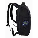 Σακίδιο Πλάτης Forecast A16006 Μαύρο | Smart Backpack με Θύρα USB & 600D | Ελαφριά με Ανατομική Πλάτη