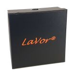 Ανδρική Δερμάτινη Ζώνη LAVOR 1-87 | Διπλής Όψεως Μαύρο & Ταμπά | με Περιστρεφόμενη Αγκράφα