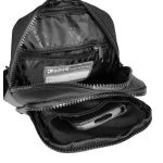 Ανδρικό Τσαντάκι Χιαστί Στήθους Leastat 9010 Crossbody Μαύρο – Αδιάβροχο Cordura Bodybag