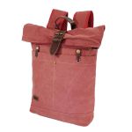 Σακίδιο Πλάτης Rolltop RCM 16950 Μπορντό με Θήκη Laptop 15.6
