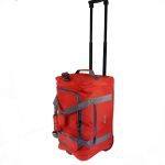 Σάκ Βουαγιάζ με Ρόδες Μικρό RCM 3081-20 Κόκκινο 53cm – Αδιάβροχο, για Γυμναστήριο ή Weekend, 49L