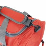 Σάκ Βουαγιάζ με Ρόδες Μικρό RCM 3081-20 Κόκκινο 53cm – Αδιάβροχο, για Γυμναστήριο ή Weekend, 49L