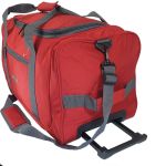 Σάκ Βουαγιάζ με Ρόδες Μικρό RCM 3081-20 Κόκκινο 53cm – Αδιάβροχο, για Γυμναστήριο ή Weekend, 49L