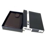 Ανδρικό Δερμάτινο Πορτοφόλι RCM 637 Καφέ με RFID Προστασία