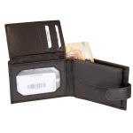 Ανδρικό Δερμάτινο Πορτοφόλι RCM 637 Καφέ με RFID Προστασία