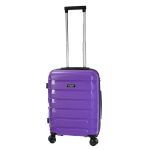 Βαλίτσα Καμπίνας SEAGUL SG180-S Μωβ 55x38x20 – Πολυπροπυλένιο – Ιδανική για Aegean, Ryanair & EasyJet