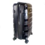 Σετ Βαλίτσες Τριάδα (S, M, L) Seagull SG180 Μαύρο – Άθραυστο Πολυπροπυλένιο με Επέκταση & 4 Ρόδες