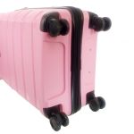 Σετ Βαλίτσες Τριάδα (S, M, L) Seagull SG180 Ροζ – Άθραυστο Πολυπροπυλένιο με Επέκταση & 4 Ρόδες