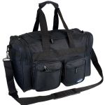 Σακ Βουαγιάζ XS Seagull PD11 43x24x29cm Μαύρο 20L – με 4 Τσέπες, Ιδανικό για Κολυμβητήριο & Καμπίνα