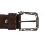 Ζώνη ανδρική Y Not? DK 118 δέρμα-brown