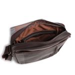 Δερμάτινο Τσαντάκι Ώμου Μεγάλο Chesterfield Raphael C48.055101 Καφέ – Premium Pull-Up Δέρμα με Θήκη Tablet