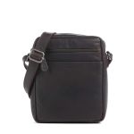 Δερμάτινο Ανδρικό Τσαντάκι Ώμου Chesterfield C48.138601 Laveno Καφέ – Premium Wax Pull up Δέρμα