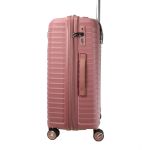 Βαλίτσα Μεγάλη Bartuggi 725-21 Ροζ 76cm με TSA, 123L – Πολυπροπυλένιο Ιδανική για 23kg+ Αεροδρομίου