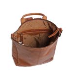 Γυναικείο Δερμάτινο Σακίδιο Πλάτης Chesterfield Saar C58.026131 Κονιάκ – Premium, Κομψό Στυλ για Πόλη & Γραφείο