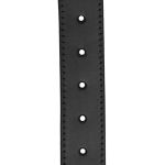 Δερμάτινη Ανδρική Ζώνη Chesterfield Tanaro C60.010100 Μαύρο 3.5cm – Elegant Wax Pull Up Δέρμα με Premium Ποιότητα