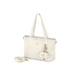 Κομψή Λευκή Τσάντα Beverly Hills Polo Club BH-4560 (Zip Closure)