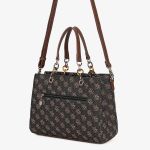 Κομψή Fashion Τσάντα Ώμου Beverly Hills Polo Club BH4661 με Εσωτερικό Χώρισμα (PU Leather) Καφέ