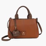 Επώνυμη Fashion Τσάντα 3 Θηκών Beverly Hills Polo Club BH-4703 Καφέ