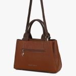 Επώνυμη Fashion Τσάντα 3 Θηκών Beverly Hills Polo Club BH-4703 Καφέ