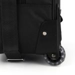Επαγγελματική Τροχήλατη Τσάντα Pilot Gabol 122319 Week Eco Μαύρο 40cm 22L με Θήκη Laptop 15.6