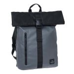 Αδιάβροχο Σακίδιο Πλάτης Roll Top Diplomat Brooklyn BR304 Γκρι – Laptop 15.6
