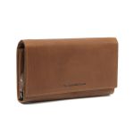 Δερμάτινο Γυναικείο Πορτοφόλι Μεγάλο Chesterfield Mirthe C08.017831 Κονιάκ με RFID Προστασία – Premium Wax Pullup Δέρμα