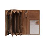 Δερμάτινο Γυναικείο Πορτοφόλι Μεγάλο Chesterfield Mirthe C08.017831 Κονιάκ με RFID Προστασία – Premium Wax Pullup Δέρμα