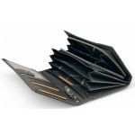 Δερμάτινο Γυναικείο Πορτοφόλι Μεγάλο Chesterfield Mirthe C08.017800 Μαύρο με RFID Προστασία – Premium Wax Pullup Δέρμα