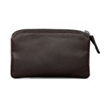Δερμάτινη Κλειδοθήκη Chesterfield C08.018601 Καφέ με Διπλό Κρίκο & Εξωτερική Θήκη – Key Holder