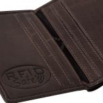 Ανδρικό Δερμάτινο Πορτοφόλι Μικρό Chesterfield Hereford C08.018701 Καφέ με RFID Προστασία – Premium & Ασφαλές