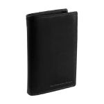 Δερμάτινο Ανδρικό Πορτοφόλι Όρθιο Chesterfield C08.0203A00 Μαύρο με RFID Προστασία – Premium Wax Pull Up Δέρμα