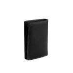 Δερμάτινο Ανδρικό Πορτοφόλι Όρθιο Chesterfield C08.0203A00 Μαύρο με RFID Προστασία – Premium Wax Pull Up Δέρμα