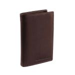 Δερμάτινο Ανδρικό Πορτοφόλι Όρθιο Chesterfield C08.0203A01 Καφέ με RFID Προστασία – Premium Wax Pull Up Δέρμα