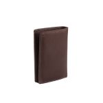 Δερμάτινο Ανδρικό Πορτοφόλι Όρθιο Chesterfield C08.0203A01 Καφέ με RFID Προστασία – Premium Wax Pull Up Δέρμα