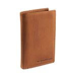 Δερμάτινο Ανδρικό Πορτοφόλι Όρθιο Chesterfield C08.0203A31 Κονιάκ με RFID Προστασία – Premium Wax Pull Up Δέρμα