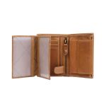 Δερμάτινο Ανδρικό Πορτοφόλι Όρθιο Chesterfield C08.0203A31 Κονιάκ με RFID Προστασία – Premium Wax Pull Up Δέρμα
