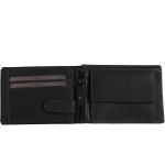 Δερμάτινο Ανδρικό Πορτοφόλι Chesterfield C08.0204A00 Μαύρο με RFID Προστασία – Premium Wax Pull Up Δέρμα