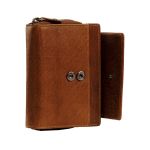 Γυναικείο Δερμάτινο Πορτοφόλι Chesterfield Hanoi C08.037231 Κονιάκ με RFID Προστασία – Premium Wax Pullup Δέρμα