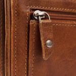 Γυναικείο Δερμάτινο Πορτοφόλι Μεγάλο Chesterfield Hampton C08.037331 Κονιάκ με RFID Προστασία – Vintage Δέρμα