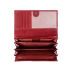Γυναικείο Δερμάτινο Πορτοφόλι Μεγάλο Chesterfield Hampton C08.037304 Κόκκινο με RFID Προστασία – Vintage Δέρμα