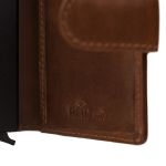 Δερμάτινη Μεταλλική Καρτοθήκη Chesterfield C08.038131 Κονιάκ με RFID Προστασία – Ασφάλεια & Πολυτέλεια