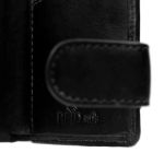 Δερμάτινη Μεταλλική Καρτοθήκη Chesterfield C08.038200 Μαύρο με RFID Προστασία & Θέση για Χαρτονομίσματα – Premium