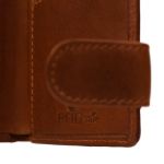 Δερμάτινη Μεταλλική Καρτοθήκη Chesterfield C08.038231 Κονιάκ με RFID Προστασία & Θέση για Χαρτονομίσματα – Premium