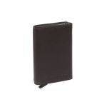 Δερμάτινη Μεταλλική Καρτοθήκη Chesterfield C08.038301 Καφέ με RFID Προστασία – Premium & Safe