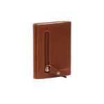 Δερμάτινη Μεταλλική Καρτοθήκη Chesterfield C08.038331 Κονιάκ με RFID Προστασία – Premium & Safe