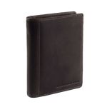 Ανδρικό Δερμάτινο Πορτοφόλι Chesterfield Ethel C08.040201 Καφέ Όρθιο Vintage – Wax Pull Up με RFID Προστασία