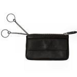 Δερμάτινη Κλειδοθήκη / Πορτοφολάκι Chesterfield C08.050900 Μαύρο Violette – Wax Pull Up Δέρμα