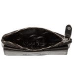 Δερμάτινη Κλειδοθήκη / Πορτοφολάκι Chesterfield C08.050900 Μαύρο Violette – Wax Pull Up Δέρμα