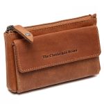 Δερμάτινη Κλειδοθήκη / Πορτοφολάκι Chesterfield C08.050931 Κονιάκ Violette – Wax Pull Up Δέρμα