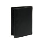 Δερμάτινο Ανδρικό Πορτοφόλι Όρθιο Chesterfield Hanson C08.052800 Μαύρο με RFID Προστασία – Premium Soft Nappa Δέρμα